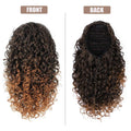 Wig Ponytail Wig Female African Small Curls - 𝓢𝓱𝓸𝓹𝓵𝓮𝓬𝔂