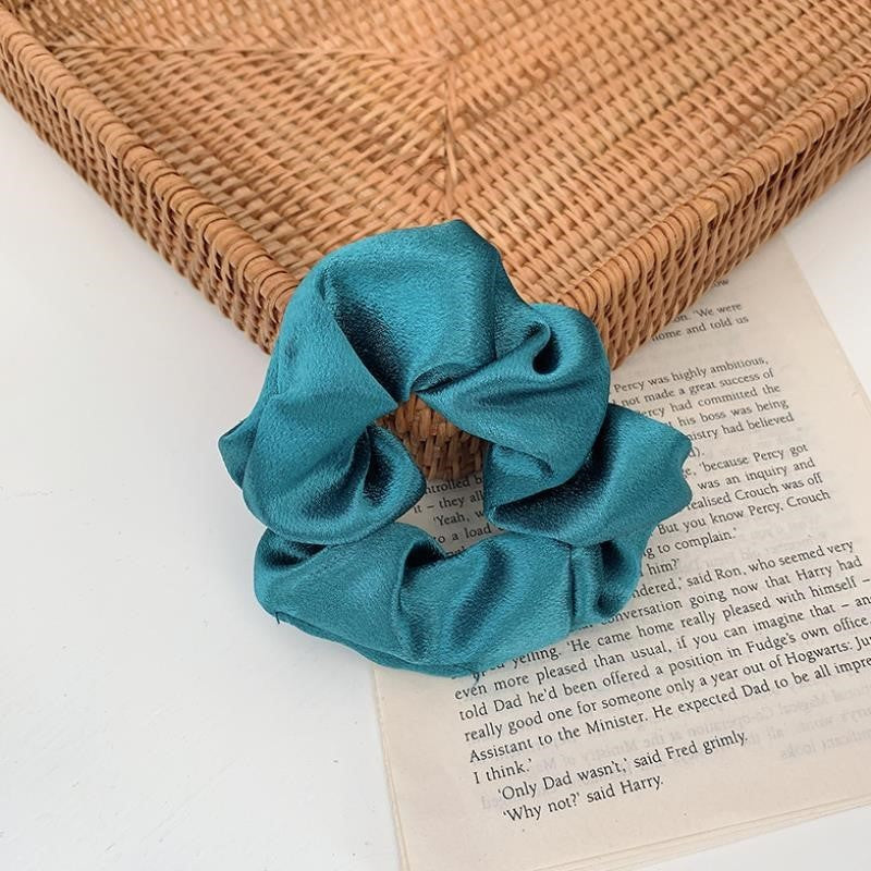 French Girl Silky Satin Large Intestine Ring Ins Korea Tie Hair Rubber Band Hair Rope Hair Ring Ponytail Head Rope Hair Accessories - 𝓢𝓱𝓸𝓹𝓵𝓮𝓬𝔂