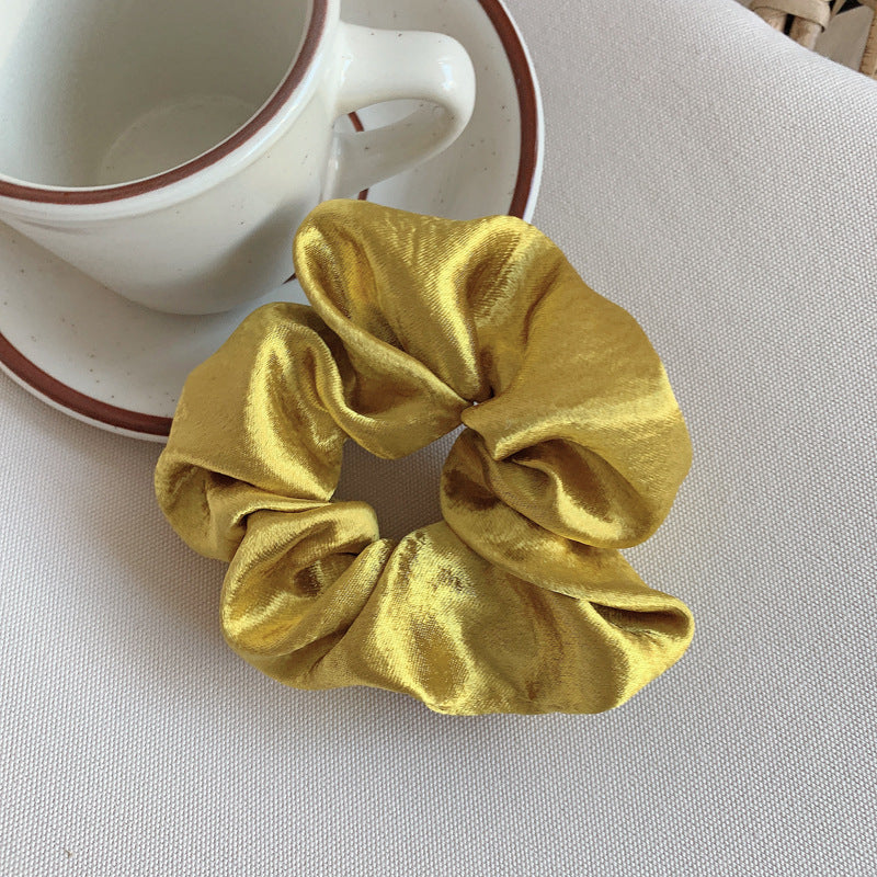 French Girl Silky Satin Large Intestine Ring Ins Korea Tie Hair Rubber Band Hair Rope Hair Ring Ponytail Head Rope Hair Accessories - 𝓢𝓱𝓸𝓹𝓵𝓮𝓬𝔂