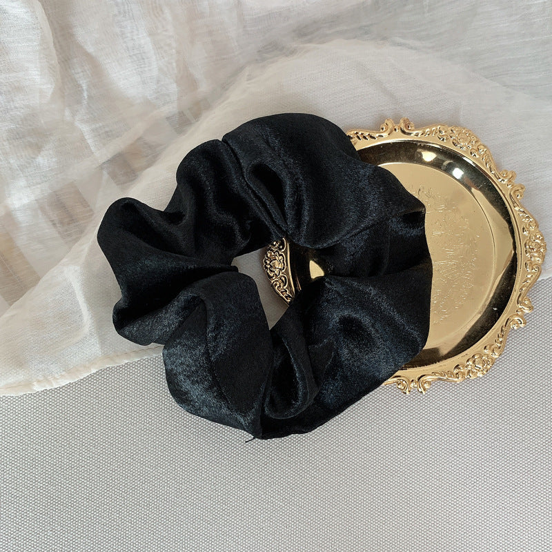 French Girl Silky Satin Large Intestine Ring Ins Korea Tie Hair Rubber Band Hair Rope Hair Ring Ponytail Head Rope Hair Accessories - 𝓢𝓱𝓸𝓹𝓵𝓮𝓬𝔂
