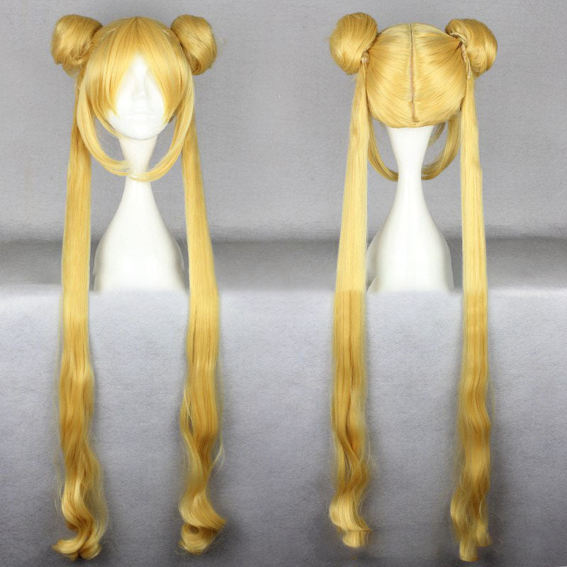 Cross-Border Exclusive Supply Sailor Moon Moon Hare Shui Bingyue Anime Cos Wig Foreign Trade Hot Selling Style - 𝓢𝓱𝓸𝓹𝓵𝓮𝓬𝔂