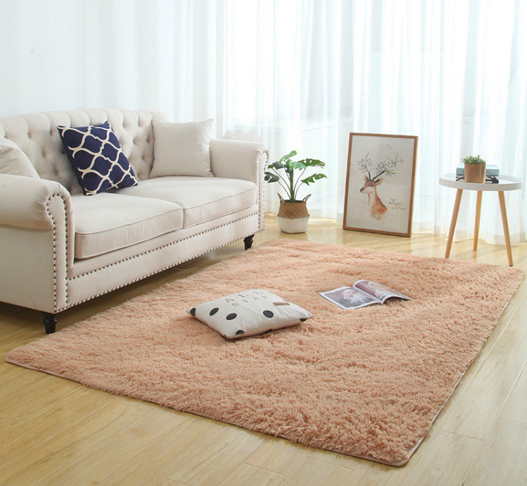 Silky Fluffy Carpet Modern Home Decor Long Plush Shaggy Rug - 𝓢𝓱𝓸𝓹𝓵𝓮𝓬𝔂