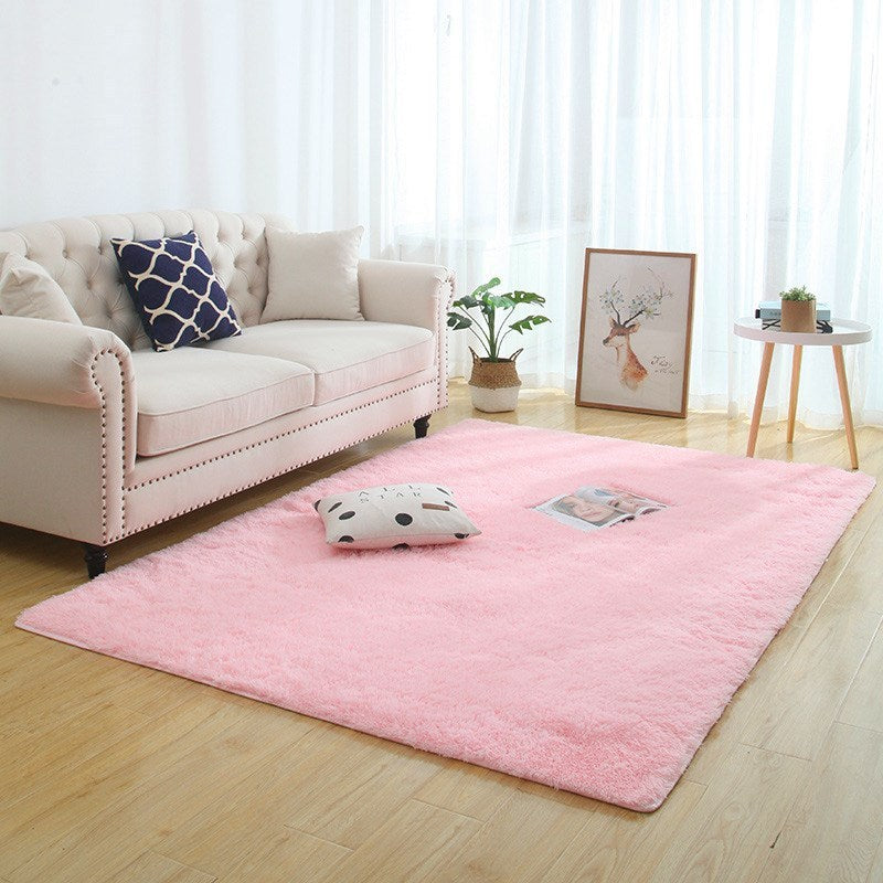 Silky Fluffy Carpet Modern Home Decor Long Plush Shaggy Rug - 𝓢𝓱𝓸𝓹𝓵𝓮𝓬𝔂
