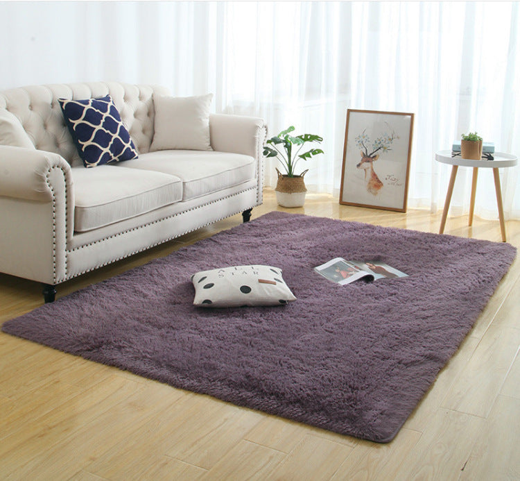 Silky Fluffy Carpet Modern Home Decor Long Plush Shaggy Rug - 𝓢𝓱𝓸𝓹𝓵𝓮𝓬𝔂