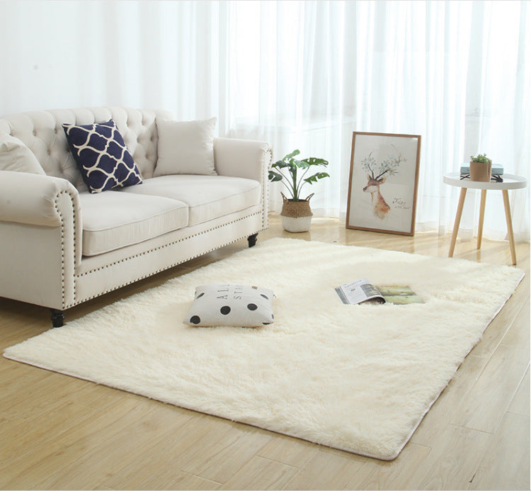 Silky Fluffy Carpet Modern Home Decor Long Plush Shaggy Rug - 𝓢𝓱𝓸𝓹𝓵𝓮𝓬𝔂