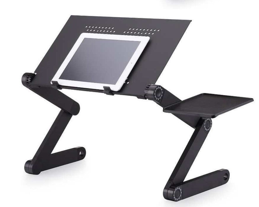 Folding Desk Retractable Adjustable Study Desk In Bed Aluminum Alloy Notebook Computer Bracket Lazy Desk - 𝓢𝓱𝓸𝓹𝓵𝓮𝓬𝔂