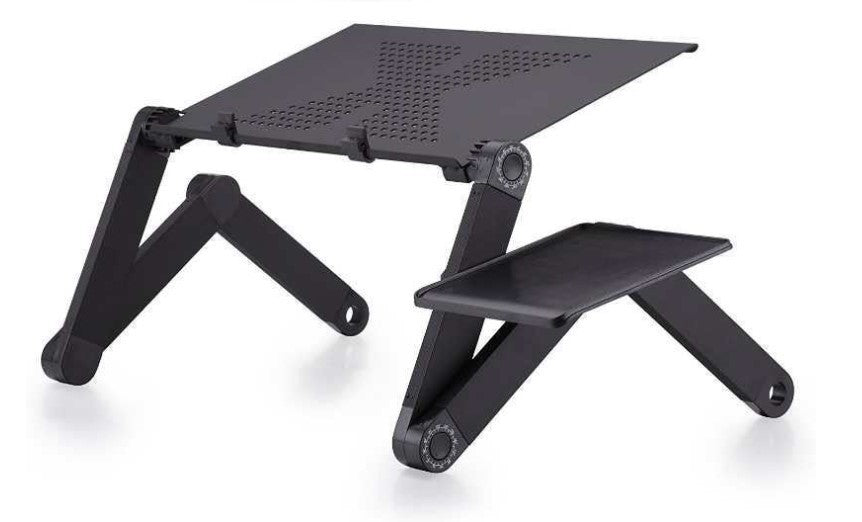 Folding Desk Retractable Adjustable Study Desk In Bed Aluminum Alloy Notebook Computer Bracket Lazy Desk - 𝓢𝓱𝓸𝓹𝓵𝓮𝓬𝔂