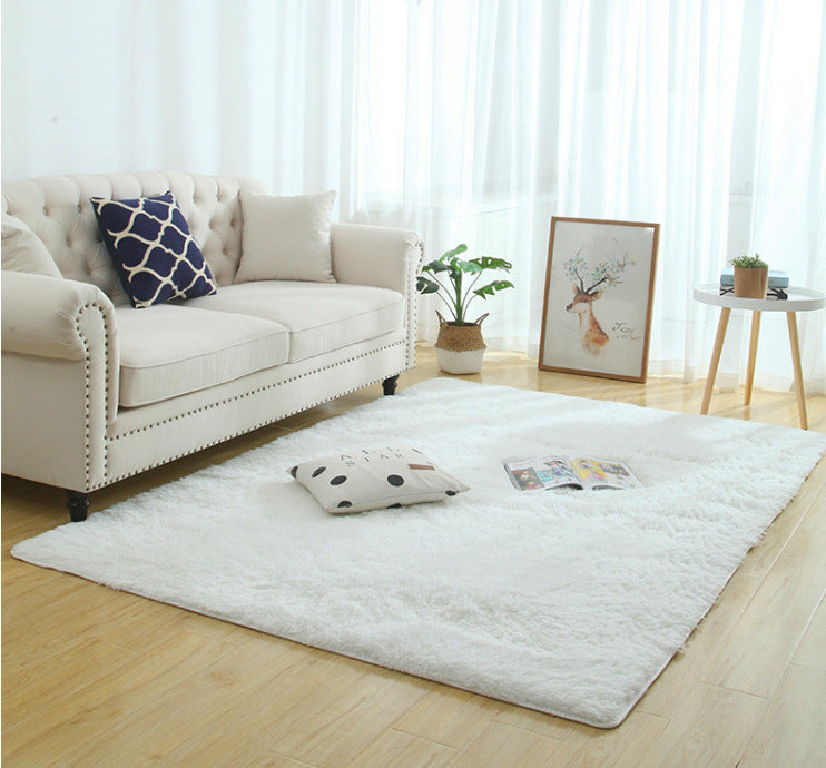 Silky Fluffy Carpet Modern Home Decor Long Plush Shaggy Rug - 𝓢𝓱𝓸𝓹𝓵𝓮𝓬𝔂