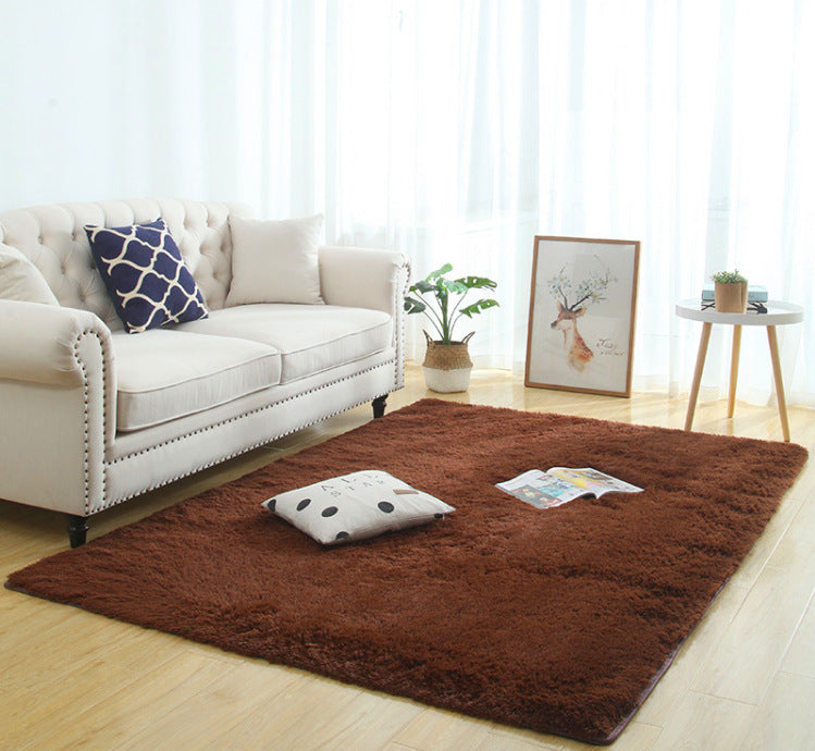 Silky Fluffy Carpet Modern Home Decor Long Plush Shaggy Rug - 𝓢𝓱𝓸𝓹𝓵𝓮𝓬𝔂