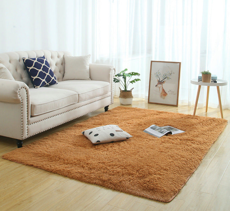 Silky Fluffy Carpet Modern Home Decor Long Plush Shaggy Rug - 𝓢𝓱𝓸𝓹𝓵𝓮𝓬𝔂