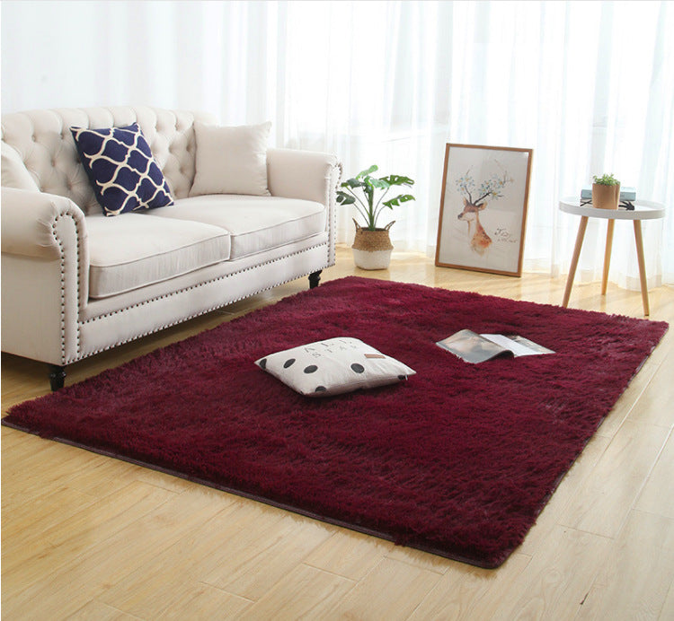 Silky Fluffy Carpet Modern Home Decor Long Plush Shaggy Rug - 𝓢𝓱𝓸𝓹𝓵𝓮𝓬𝔂