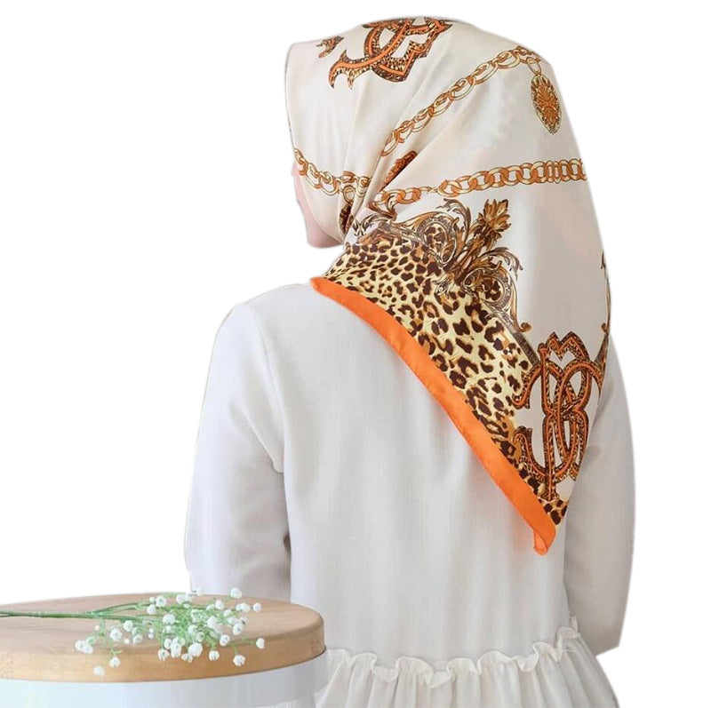 Fashion Simulation Silk Scarf Activity Gift Scarf - 𝓢𝓱𝓸𝓹𝓵𝓮𝓬𝔂