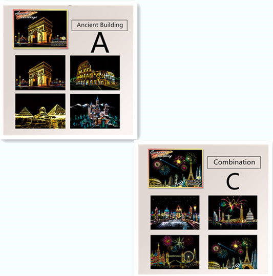 Scratch Painting - Kratzmalerei - 𝓢𝓱𝓸𝓹𝓵𝓮𝓬𝔂