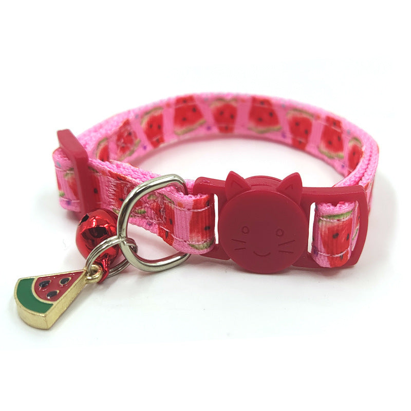 Pet Print Bell Cat Collar Cat Strap - 𝓢𝓱𝓸𝓹𝓵𝓮𝓬𝔂