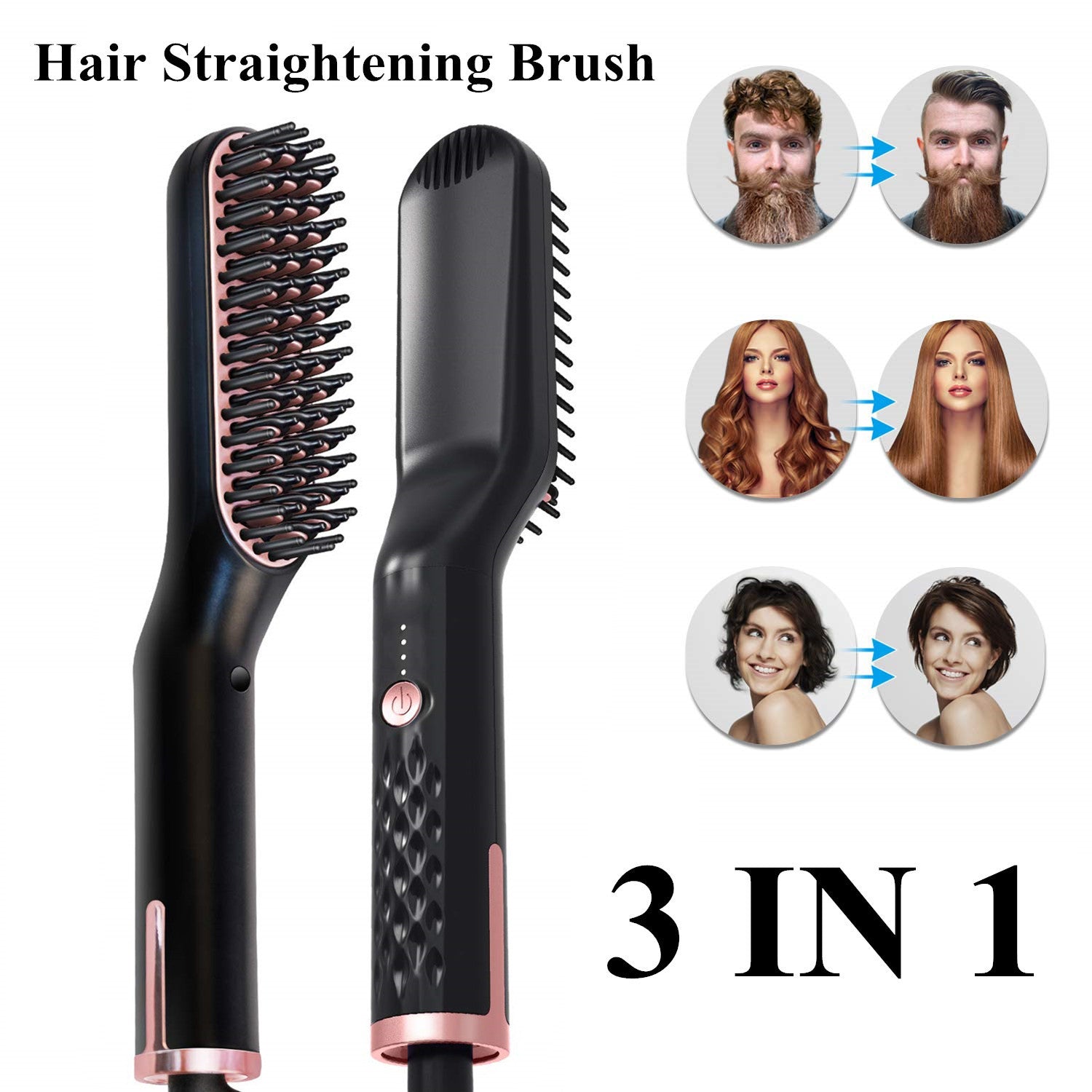 Hair Styling Comb Hair Straightener Comb Hair Straightener - 𝓢𝓱𝓸𝓹𝓵𝓮𝓬𝔂