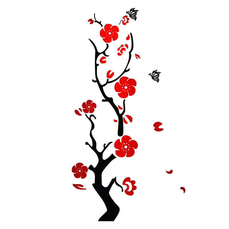 Plum Blossom Porch Decoration Wall Stickers - 𝓢𝓱𝓸𝓹𝓵𝓮𝓬𝔂