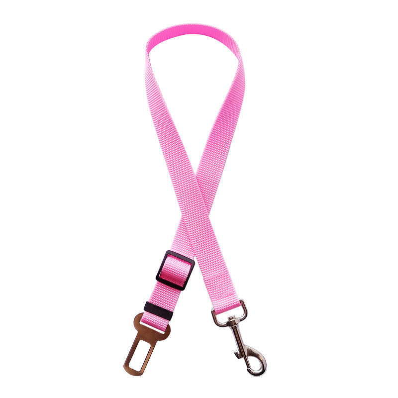 Adjustable Pet Cat Dog Car Seat Belt Pet Seat Vehicle Dog Harness Lead Clip Safety Lever Traction Dog Collars Dogs Accessoires Pets Products - 𝓢𝓱𝓸𝓹𝓵𝓮𝓬𝔂