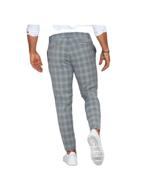 Plaid Print Pants Men's Casual Trousers Loose And Thin - 𝓢𝓱𝓸𝓹𝓵𝓮𝓬𝔂