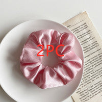 Simple satin retro large intestine loop hair rope - 𝓢𝓱𝓸𝓹𝓵𝓮𝓬𝔂