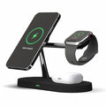 Multifunctional Five-In-One Magnetic Wireless Charging Watch Headset Desktop Mobile Phone Holder Charger 15W Fast Charge - 𝓢𝓱𝓸𝓹𝓵𝓮𝓬𝔂
