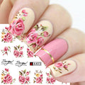 Nail Art Rose Nail Sticker Bowknot Lace Red Flower Nail Applique Eco-Friendly Nail - 𝓢𝓱𝓸𝓹𝓵𝓮𝓬𝔂