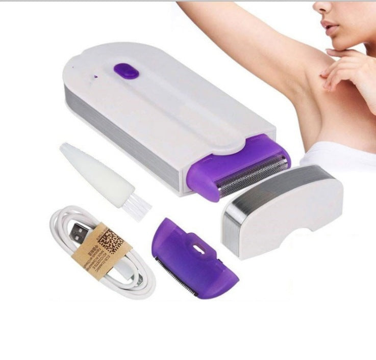 Induction Type Lady Hair Removal Device Epilator Laser Hair Removal Shaver - 𝓢𝓱𝓸𝓹𝓵𝓮𝓬𝔂