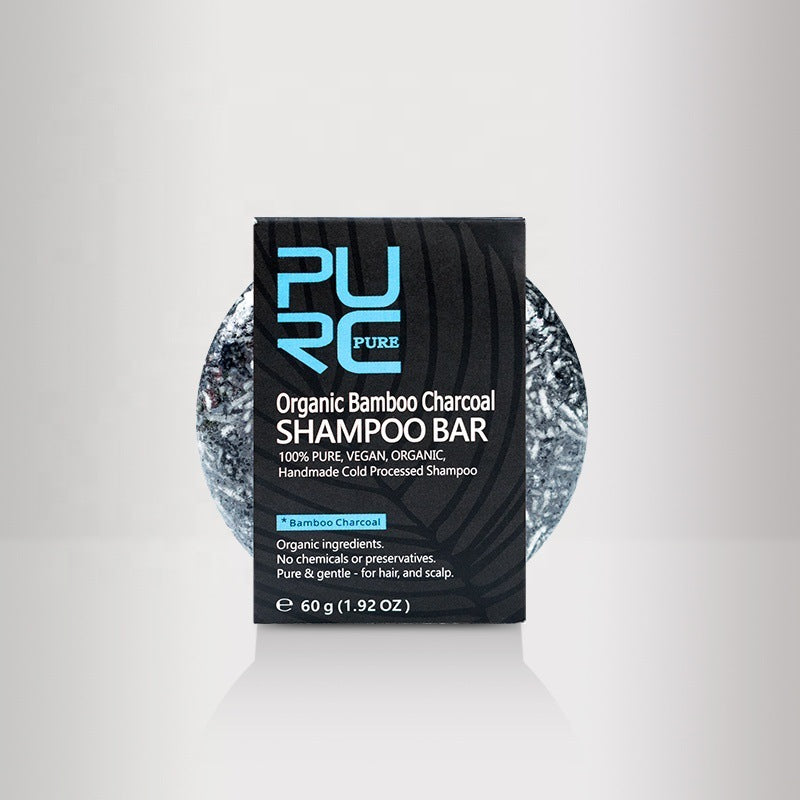 Hand-Extracted Soap Shampoo Bamboo Charcoal Shampoo Soap - 𝓢𝓱𝓸𝓹𝓵𝓮𝓬𝔂