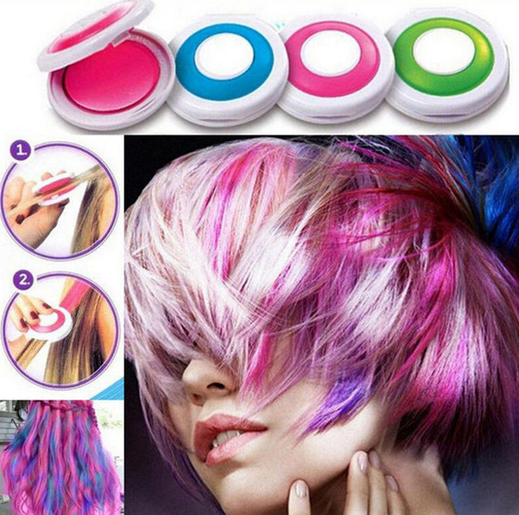 TV Hair Dye Tool Hot Huez One-Time Hair Dye Powder Color Hair Dye 4 Colors OPP Packaging - 𝓢𝓱𝓸𝓹𝓵𝓮𝓬𝔂