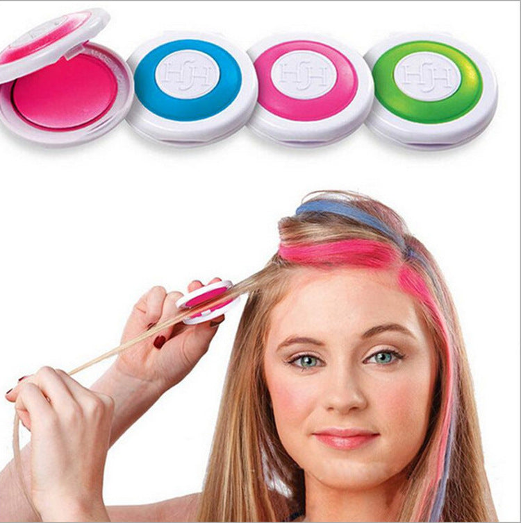 TV Hair Dye Tool Hot Huez One-Time Hair Dye Powder Color Hair Dye 4 Colors OPP Packaging - 𝓢𝓱𝓸𝓹𝓵𝓮𝓬𝔂