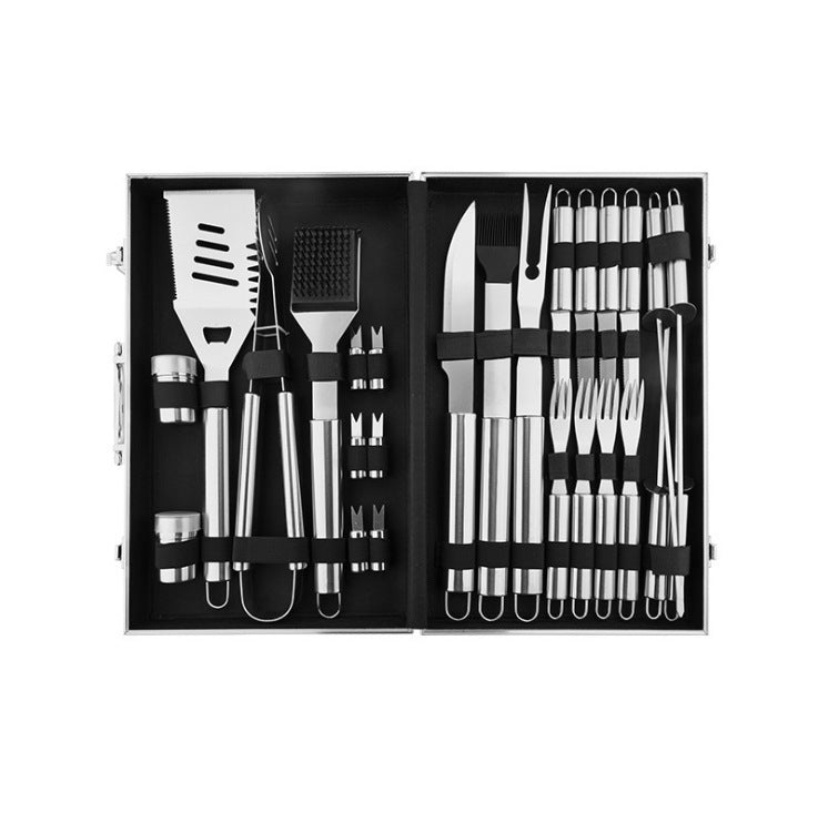 Aluminum Box Stainless Steel Grill Set BBQ Barbecue Ttools - 𝓢𝓱𝓸𝓹𝓵𝓮𝓬𝔂