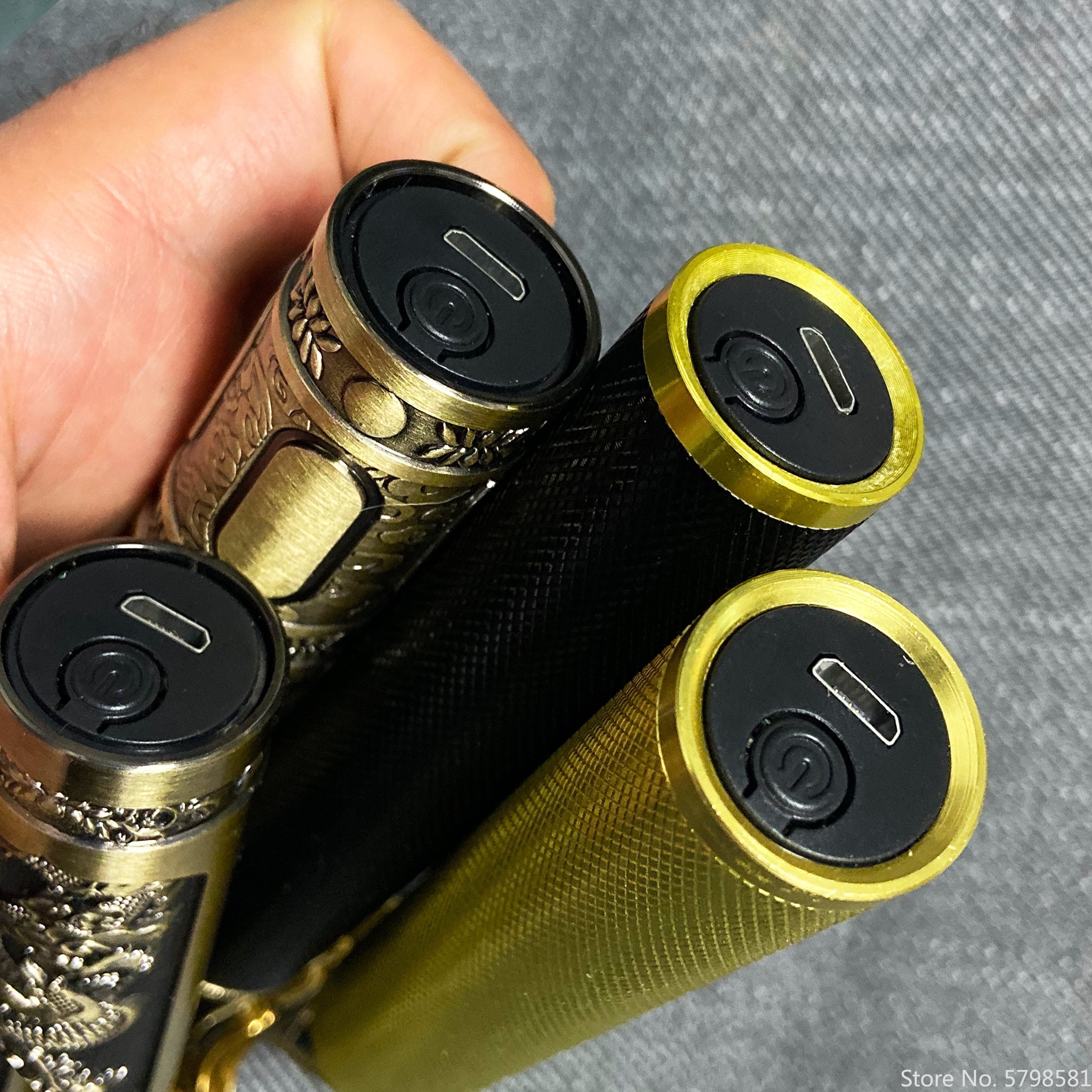 Electric Hair Clipper Oil head Electric hair Clipper LCD Display USB Engraving Buddha Head Retro T9 Scissors Power Generation Push - 𝓢𝓱𝓸𝓹𝓵𝓮𝓬𝔂