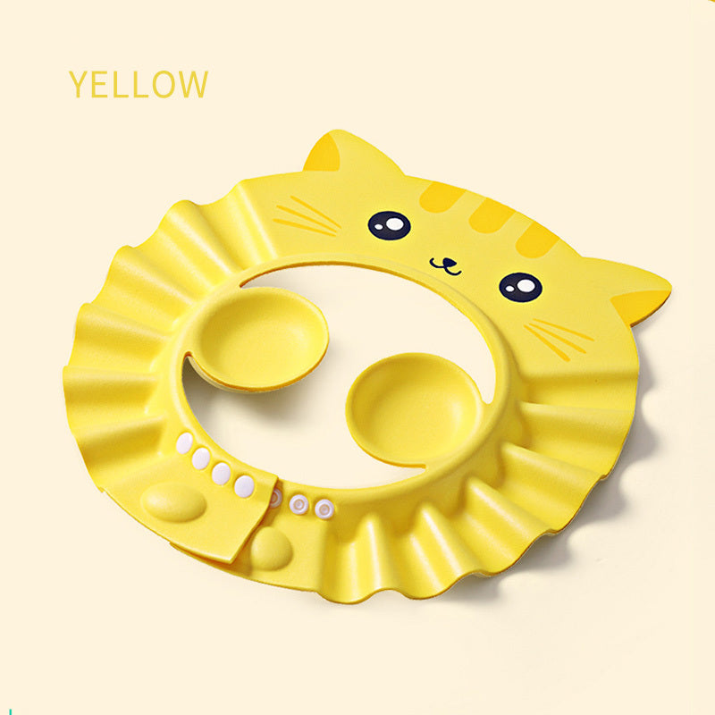 Baby Shampoo Baby Children Waterproof Ear Protection Men And Women Children Bathing Hair Shower Cap - 𝓢𝓱𝓸𝓹𝓵𝓮𝓬𝔂