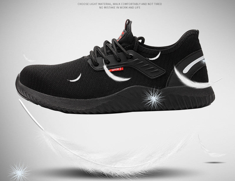 Breathable Safety Shoes Anti-smashing Work Safety Shoes - 𝓢𝓱𝓸𝓹𝓵𝓮𝓬𝔂