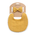 Linen Cotton Solid Color Printing Children Double-Sided Bib Bib Baby Saliva Pocket - 𝓢𝓱𝓸𝓹𝓵𝓮𝓬𝔂