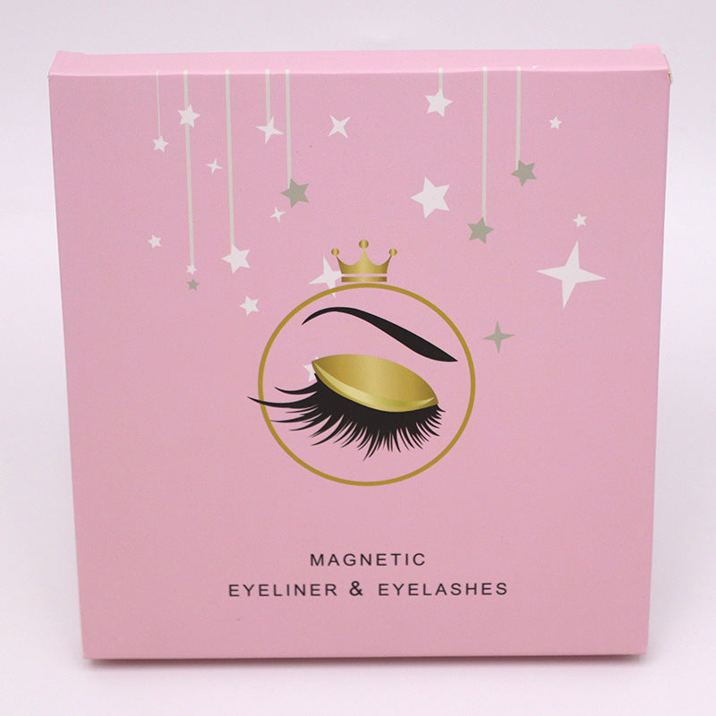 Magnetic Eyelashes Eyeliner Set Long Lasting False Mink Waterproof Eye Lashes Extension Reusable Beauty Makeup Tool - 𝓢𝓱𝓸𝓹𝓵𝓮𝓬𝔂