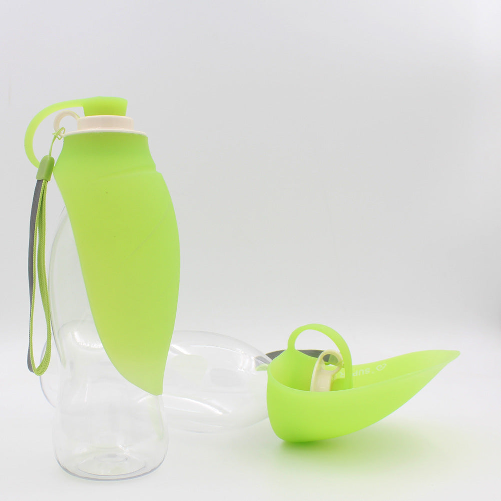 Portable Pet Water Dispenser Feeder Leak Proof With Drinking Cup Dish Bowl Dog Water Bottle - 𝓢𝓱𝓸𝓹𝓵𝓮𝓬𝔂