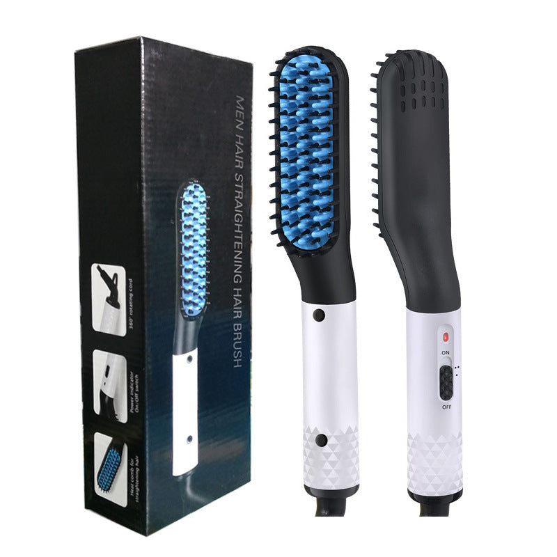 Multifunctional Hair Straightener Hair Comb Brush Men Beard Straightener Straightening - 𝓢𝓱𝓸𝓹𝓵𝓮𝓬𝔂