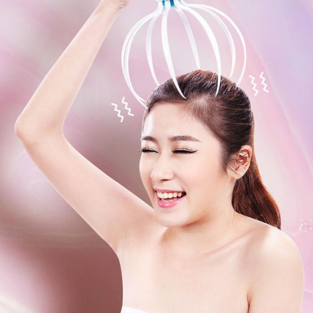 Head Massager Scalp Vibration Massage Eight Claw Electric Household Massager Head Masager Body Care - 𝓢𝓱𝓸𝓹𝓵𝓮𝓬𝔂
