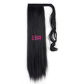 Long Straight Wrap Around Clip In Ponytail Hair Extension Heat Resistant Synthetic Tail Fake Hair - 𝓢𝓱𝓸𝓹𝓵𝓮𝓬𝔂