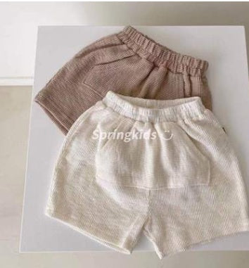 Children'S Clothing T-Shirt Summer Baby Clothes Solid Color Triangle Bag Fart Baby Romper-Loose Short-Sleeved Casual Children'S Pants - 𝓢𝓱𝓸𝓹𝓵𝓮𝓬𝔂