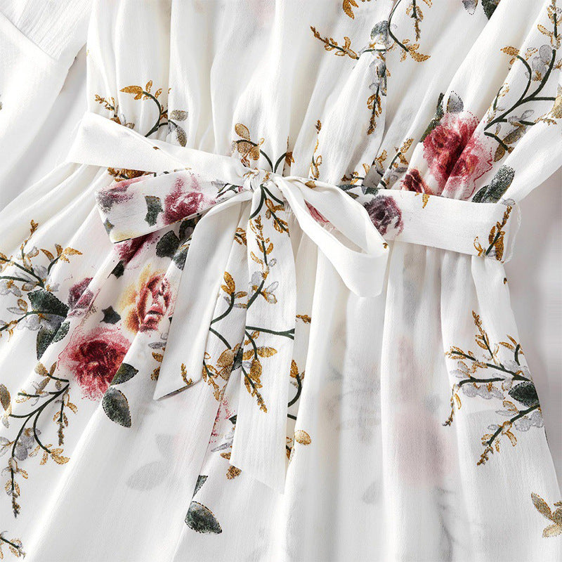 Amazon Sexy Print Top Jumpsuit Jumpsuit Parent-Child Skirt Female Spot Mother Daughter Baby - 𝓢𝓱𝓸𝓹𝓵𝓮𝓬𝔂