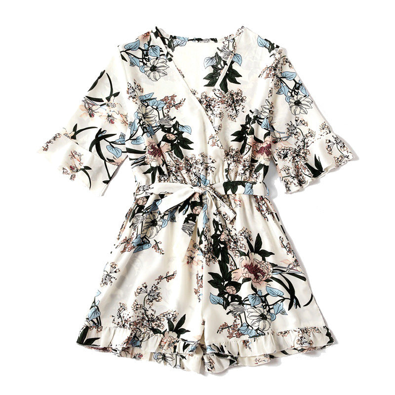 Amazon Sexy Print Top Jumpsuit Jumpsuit Parent-Child Skirt Female Spot Mother Daughter Baby - 𝓢𝓱𝓸𝓹𝓵𝓮𝓬𝔂