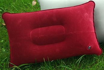 Wholesale Outdoor Pvc Pillows Travel Camping Thick Flocking Rectangular Inflatable Pillows Nap Companion Square Pillow - 𝓢𝓱𝓸𝓹𝓵𝓮𝓬𝔂