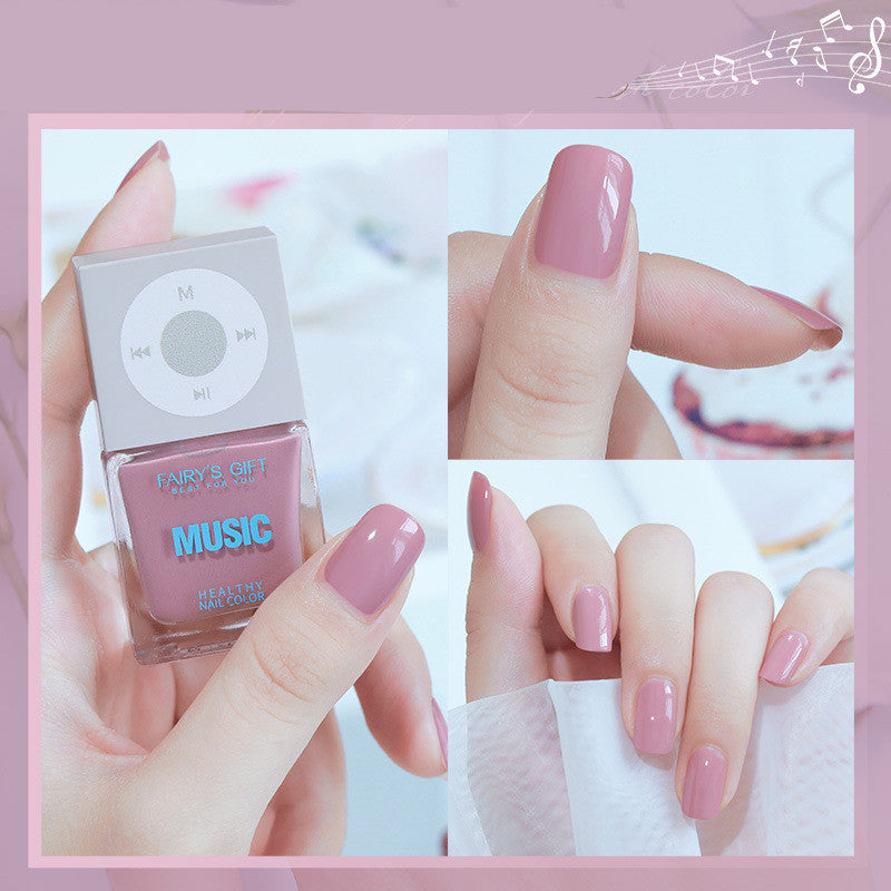 Odorless, Baking-free Nail Polish, Non-peelable Oily Nail Polish, Cherry Color Nail Polish - 𝓢𝓱𝓸𝓹𝓵𝓮𝓬𝔂