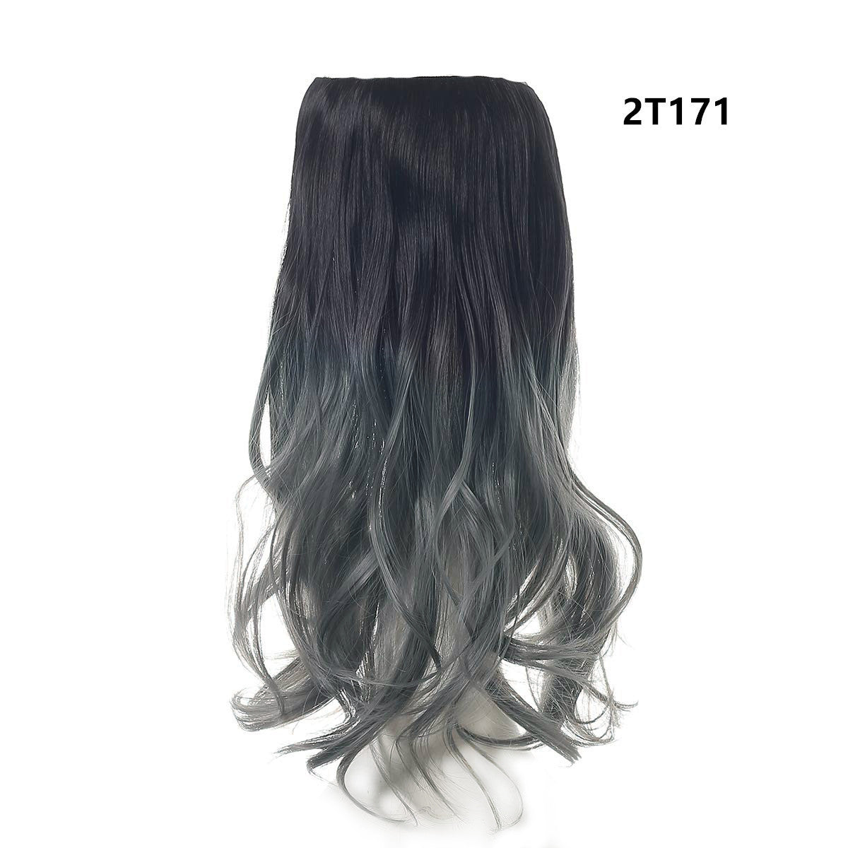 Wig Female Fish Line Type Long Curly Hair Chemical Fiber Extension Piece Matte High Temperature Silk Fish Silk Thread Wig Piece - 𝓢𝓱𝓸𝓹𝓵𝓮𝓬𝔂