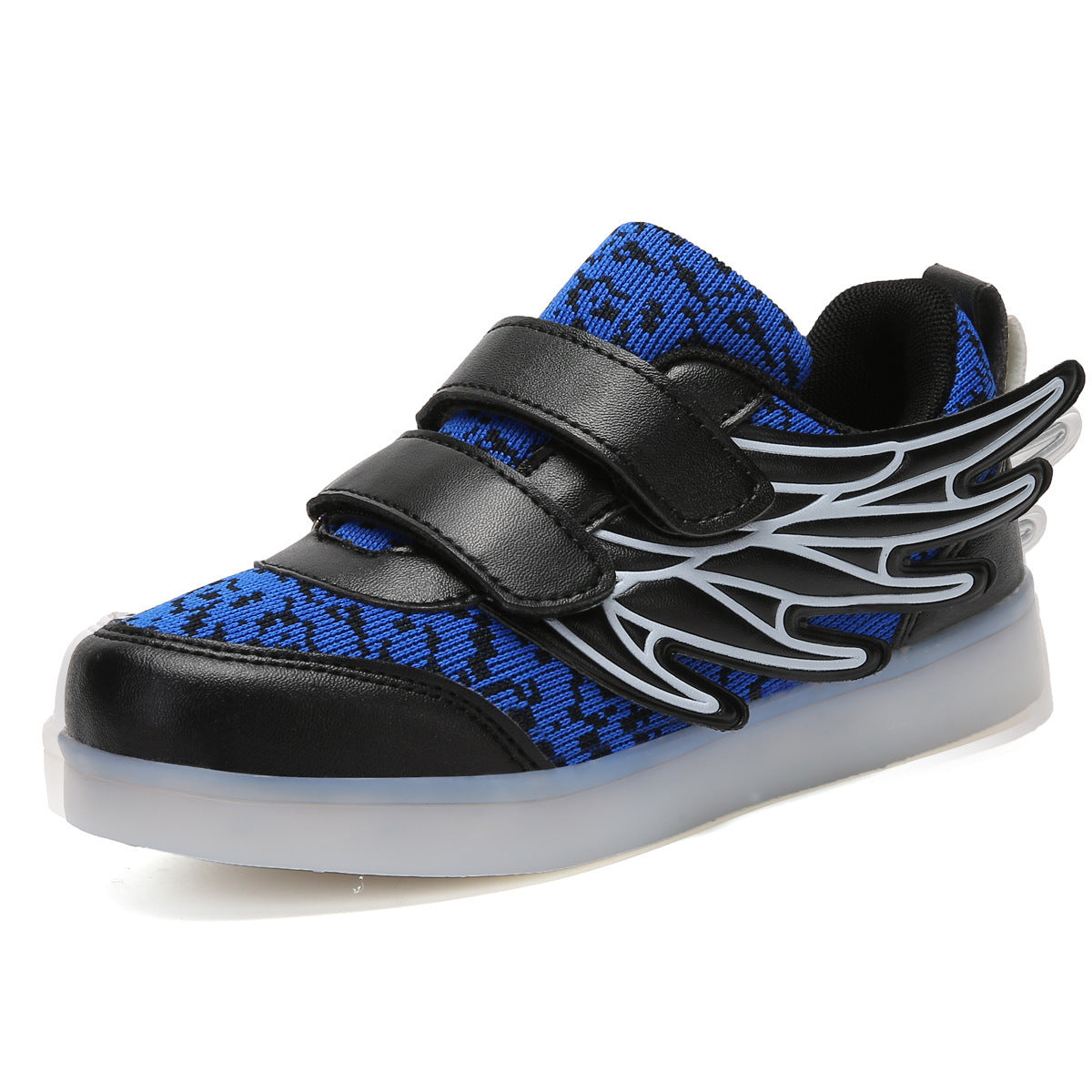 Children's shoes led light shoes children's wings light shoes usb charging colorful luminous shoes casual light shoes - 𝓢𝓱𝓸𝓹𝓵𝓮𝓬𝔂