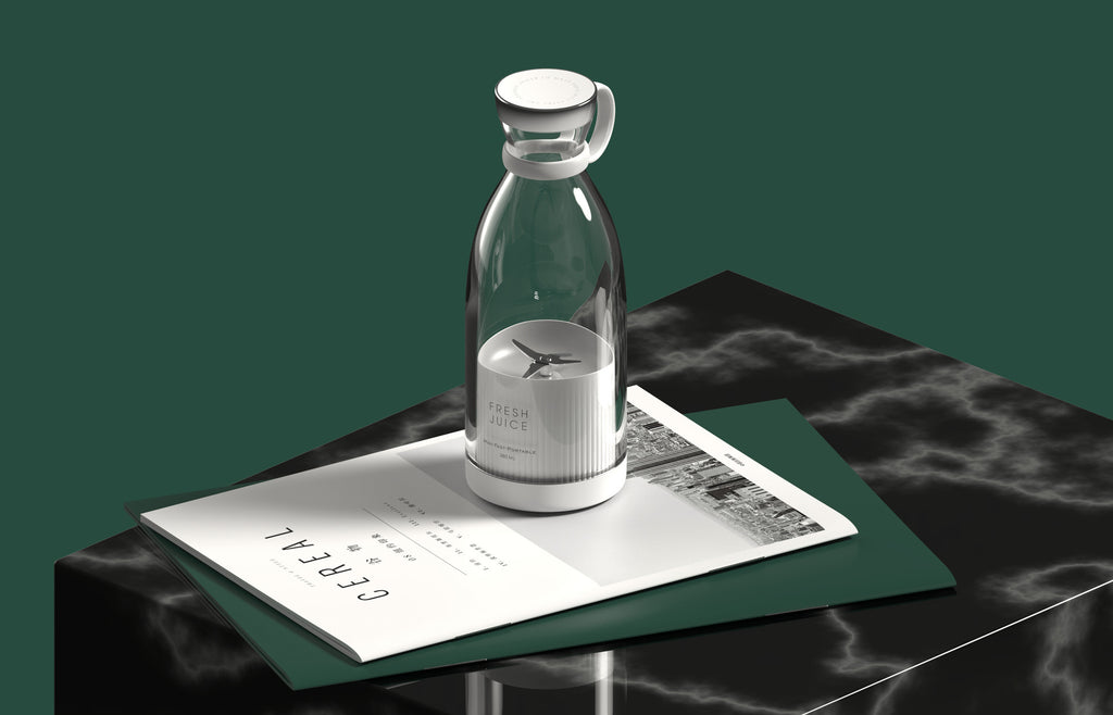 350ML Electric Juicer Blender Mixer USB Rechargeable Machine Household Portable Blender Maker Cup Kitchen Tool Kit - 𝓢𝓱𝓸𝓹𝓵𝓮𝓬𝔂