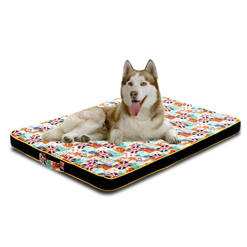 Thickened Pet Printing Canvas Dog Mats Dog Bed Mats Dog Bed Mattresses - 𝓢𝓱𝓸𝓹𝓵𝓮𝓬𝔂