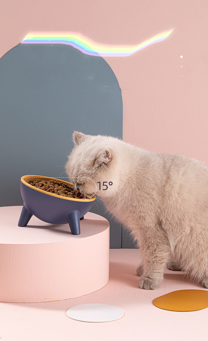 Cat Dog Bowl With Stand Pet Feeding Food Bowls Dogs Bunny Rabbit Nordic Color Feeder Product Supplies Pet Accessories - 𝓢𝓱𝓸𝓹𝓵𝓮𝓬𝔂