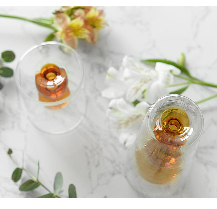 Retro Stained Glass Vase Gourd Hydroponic Flower Plant - 𝓢𝓱𝓸𝓹𝓵𝓮𝓬𝔂